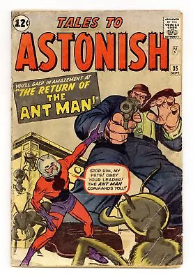 Buy Tales To Astonish #35 FR/GD 1.5 RESTORED 1962 1st App. Ant-Man In Costume • 205.56£