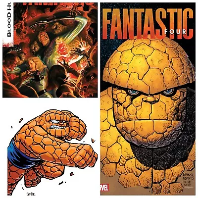 Buy Fantastic Four #21 Set Of 3 Skottie Young Arthur Adams PRESALE 6/12 Marvel • 7.99£