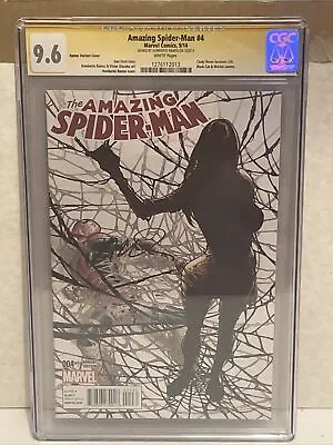 Buy Amazing Spider-Man #4 CGC NM/M 9.6 Signed SS Ramos Variant 1st Appearance Silk! • 399.99£
