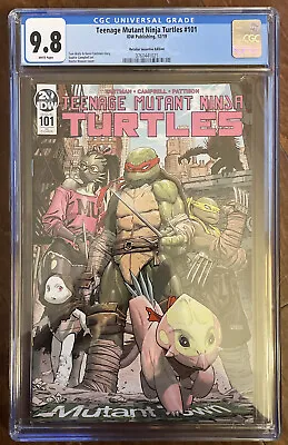 Buy Teenage Mutant Ninja Turtles  #101 1:10  Variant CGC 9.8 First Lita & Mona Lisa • 149.78£