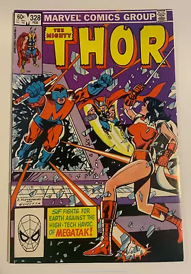 Buy The Mighty Thor #328 - Marvel 1983 - 1st Appearance Megatak  • 6.33£