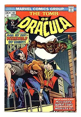 Buy Tomb Of Dracula #18 FN+ 6.5 1974 • 53.89£