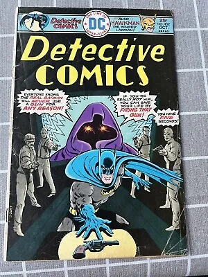 Buy #452 Detective Comics, Batman And Hawkman Fine Condition • 12.01£
