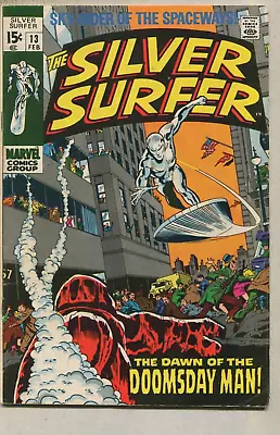 Buy The Silver Surfer: #13 FN/VF The Dawn Of The Doomsday Man Marvel Comics    SA • 32.14£