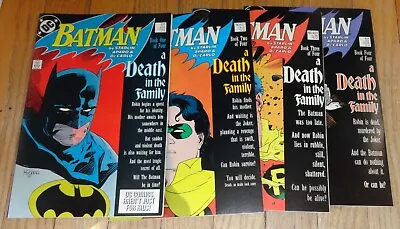 Buy Batman #426,427,428,429 Death In The Family Full Run Death Of Robin Nm 9.2 Joker • 88.51£