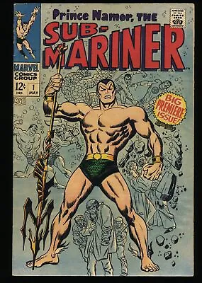 Buy Sub-Mariner (1968) #1 VG+ 4.5 Origin Retold! Fantastic Four Appearance! • 133.24£