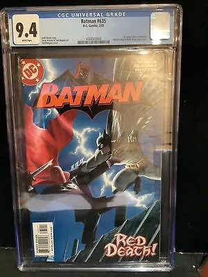 Buy Batman 635 (1st Jason Todd As Red Hood) CGC 9.4 W/ White Pages • 209.10£