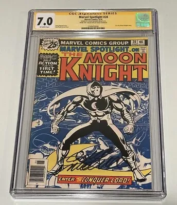 Buy Marvel Spotlight #28 SS CGC 7.0 From Collection Of Doug Moench SIGNED • 599.64£