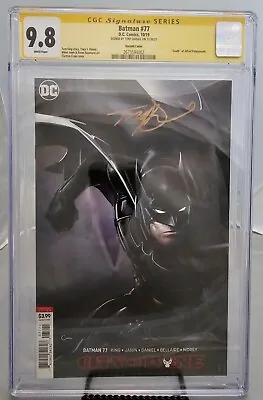 Buy Batman #77 Variant CGC SS 9.8 Death Of Alfred Signed By Tony S. Daniel!! • 106.43£