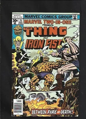 Buy MARVEL TWO IN ONE #25 G+ (FREE SHIP ON $15 ORDER!) The Thing • 2.39£