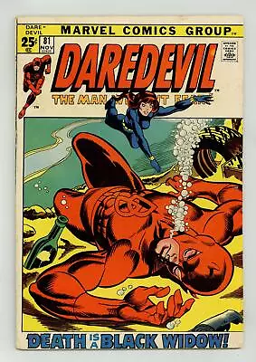 Buy Daredevil #81 VG+ 4.5 1971 • 25.30£