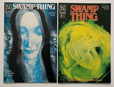 Buy Swamp Thing #77 & #78 (DC 1988) 2 X VF+/- Condition Issues. • 16.95£