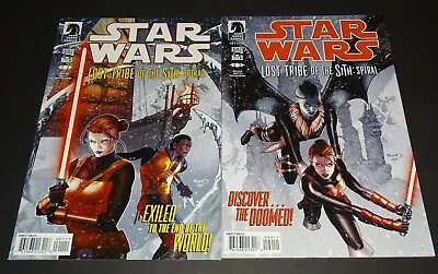 Buy STAR WARS :LOST TRIBE OF THE SITH ; SPIRAL # 1 & 2 1st Remulus .1st Kaliska App. • 23.89£