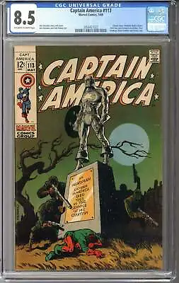 Buy Captain America #113 CGC 8.5 • 214.07£