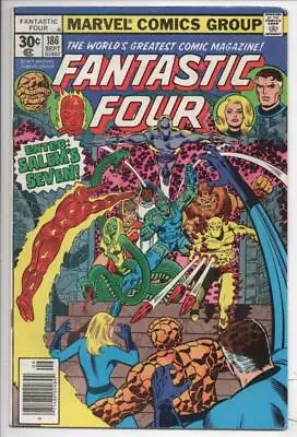 Buy FANTASTIC FOUR #186, FN/VF, Salem's Seven, Perez, 1961 1977, Marvel • 14.40£