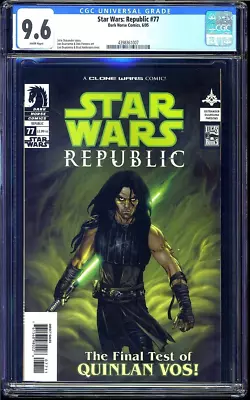 Buy Star Wars: Republic #77 CGC 9.6 (Clone Wars Comic) Dark Horse 2005 • 27.66£