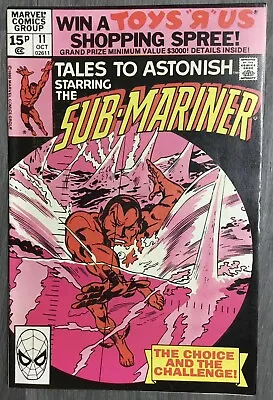 Buy Tales To Astonish No. #11 October 1980 Marvel Comics VG • 4£