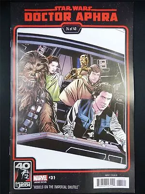 Buy STAR Wars: Doctor Aphra #31 Jedi Variant - Jul 2023 Marvel Comic #2PG • 3.90£