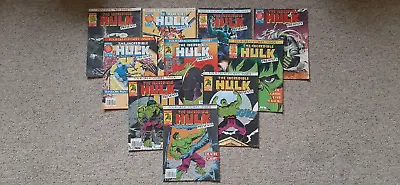 Buy The Incredible Hulk Presents Issues 2-11 Marvel Comics UK 1989 10 Comics • 22£