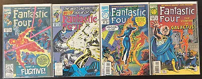 Buy Fantastic Four # 373 376 387 390 (1992) Marvel Comic Lot 4 Enhanced Cover Homage • 7.90£