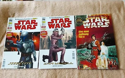 Buy 3 Comics Star Wars Volume 3 + 4 + Star Wars 4 By Ehapa G65 • 1.96£