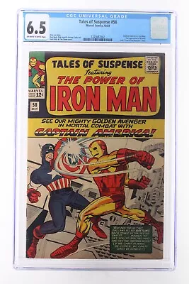 Buy Tales Of Suspense #58 (Marvel, 1964) CGC 6.5 • 361.66£