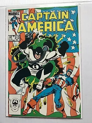 Buy Captain America # 312 First Flag Smasher First Print Marvel Comic  • 34.95£