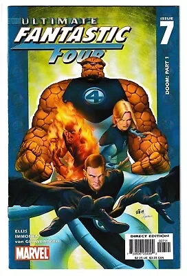 Buy Ultimate Fantastic Four #7 - Marvel 2004 - Cover By Stuart Immonen  Doom: Part 1 • 5.99£