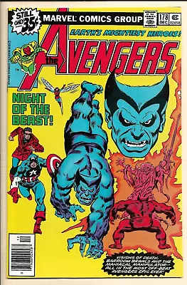 Buy Avengers #178 NM (1978) Newsstand! 1st App The Manipulator! Beast Solo Story • 19.99£