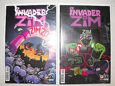 Buy Invader Zim #19 Variant Set Nm/mint  Jhonen Vasquez Jthm, Squee • 7.94£