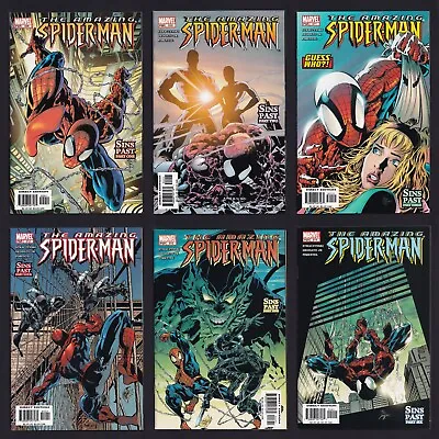 Buy Amazing Spider-Man #509-514  Sins Past  Arc 1st Sarah Stacy/1st Grey Goblin 2004 • 23.72£