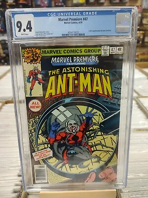 Buy Marvel Premiere 47 CGC 9.4 Scott Lang Becomes Ant-man • 181.44£