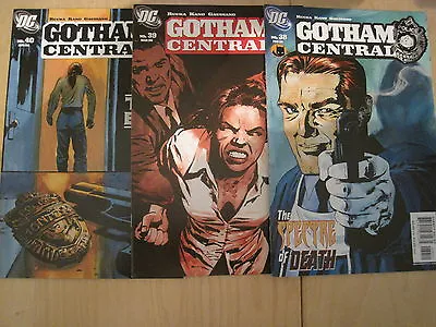 Buy Batman : Gotham Central 38,39,40, Complete 3 Issue  Corrigan Ii   Story. Dc.2006 • 8.99£