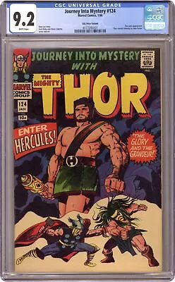Buy Thor Journey Into Mystery #124UK CGC 9.2 1966 4177245001 • 344.43£