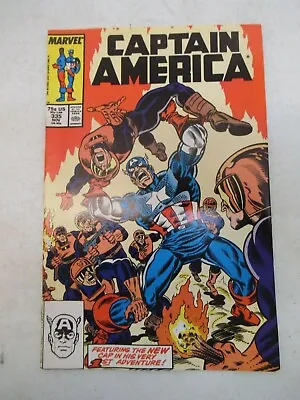 Buy Captain America #335 November 1987 Nm- Near Mint 9.2 Watchdogs John Walker • 7.88£