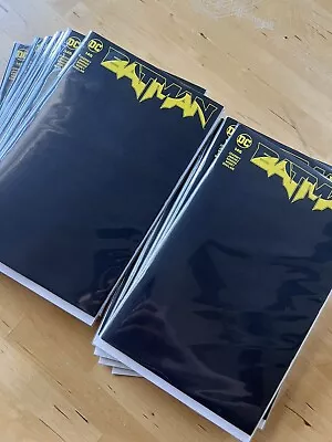 Buy BATMAN #145 Comic Book DC 2024 Sketch COVER F BLACK BLANK VARIANT Minty NM • 8.03£