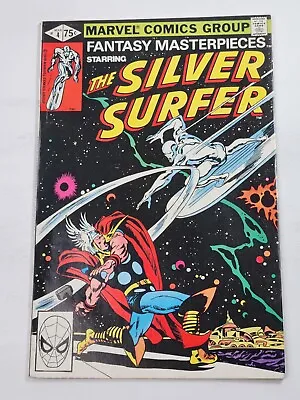 Buy Fantasy Masterpieces 4 Direct Reprint Silver Surfer 4 Stan Lee John Buscema 1980 • 23.71£