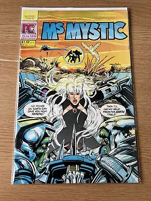 Buy Ms Mystic #2 - Volume 2 - February 1984 - Neal Adams Cover - Pacific Comics • 3£