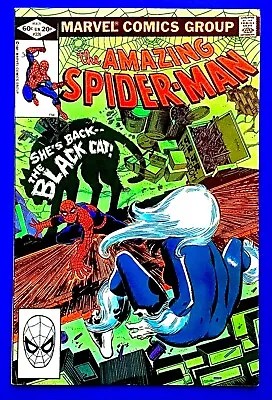 Buy Spiderman #226    The Black Cat   Great Copy Signed By John Romita Jr !! • 5.75£