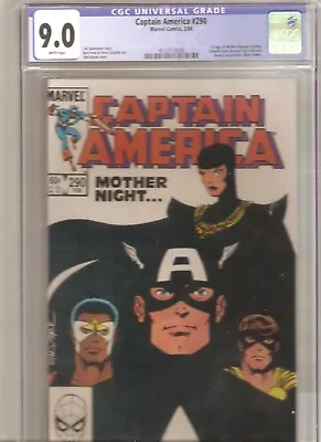 Buy Captain America #290 CGC 9.0  - 1st App Of Mother Superior • 15.77£