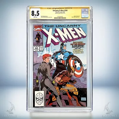 Buy Uncanny X-Men #268 (Marvel Comics 1990) CGC 8.5 Iconic Cover Signed By Jim Lee! • 160£