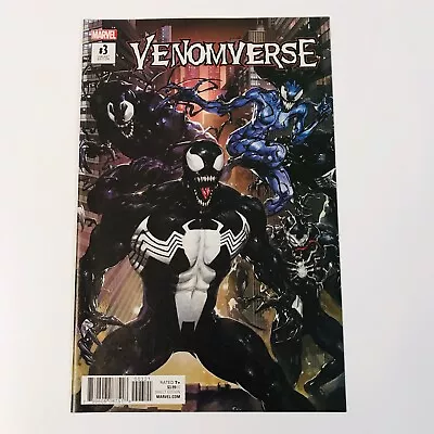 Buy Venomverse #3 • 2017 • Marvel Comics • Crain Variant Cover • Rare • 21.99£