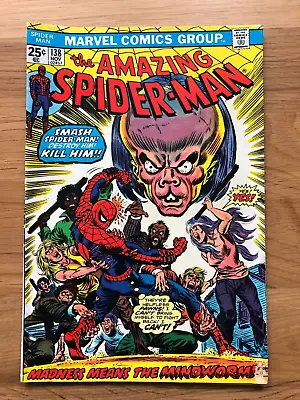 Buy Marvel Amazing Spider-Man #138 1974 Cents FN • 19.95£