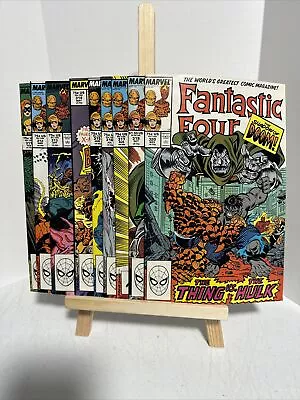 Buy Lot Of 9- FANTASTIC FOUR #311-317, 319 & 320 Marvel Comics 1987/1988 • 18.10£