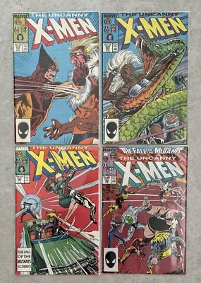 Buy Uncanny X-Men Marvel Comics Issues 222 223 224 225 Classic Wolverine V Marauders • 29.99£