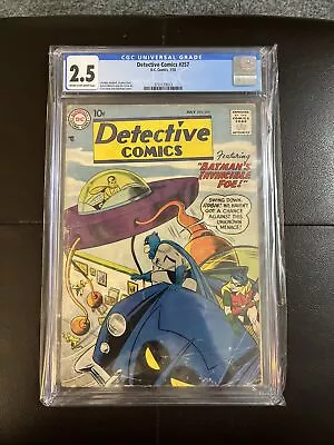 Buy Detective Comics #257 (Batman, Martian Manhunter) CGC2.5 (July, 1958) Silver Age • 154.16£
