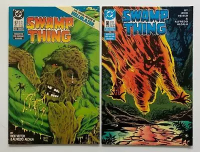 Buy Swamp Thing #67 & #68 (DC 1987) 2 X VF+ Condition Issues. • 14.96£