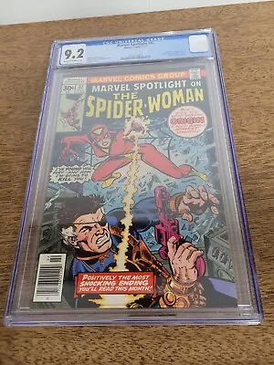 Buy Marvel Spotlight 32 (1977)- Marvel Comics 1st Spiderwoman - CGC 9.2 • 183.09£