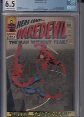 Buy Daredevil 16 - 1966 - Spider-Man - CGC 6.5    Ref 4087399018  PRICE REDUCTION • 324.99£