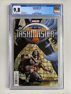 Buy Taskmaster #3 Cgc 9.8 1st Print 1st Appearance Taegukgi 2021 1st Tiger Division • 149.99£